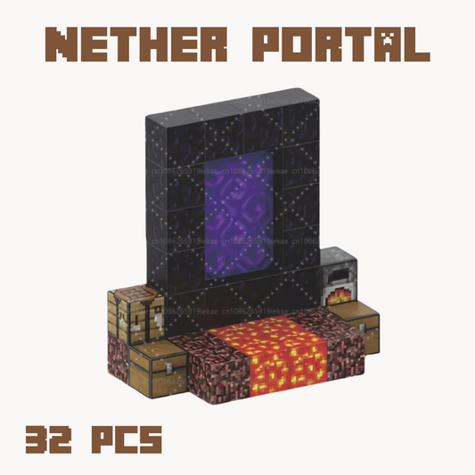 Nether portal | 32 Blocks